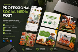 design high converting instagram posts for your brand