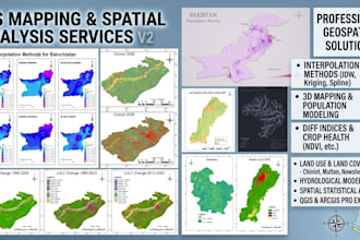 do qgis, argis , gis mapping , google earth engine and spatial analysis