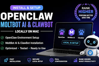 install openclaw moltbot ai clawbot locally on mac setup open claw environment