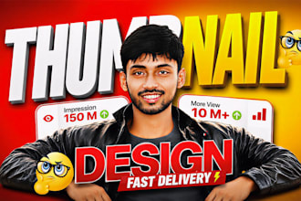 miniature, attractive, catchy, amazing youtube thumbnails for maximum CTR