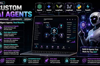 build custom ai agents using langchain langgraph and openai