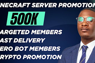 promote discord promotion, minecraft server, fivem game, dayz, rust server