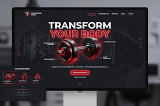 creat premium react website