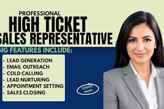 be your commission based sales representative sdr online sales closer saleperson