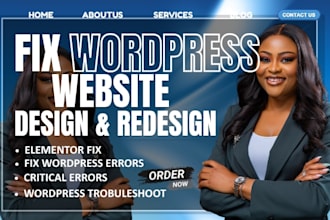 fix wordpress issues elementor fix wordpress bug fix wordpress help divi expert