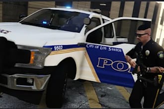 develop fivepd, lspdfr and nopixel inspired police rp server for fivem