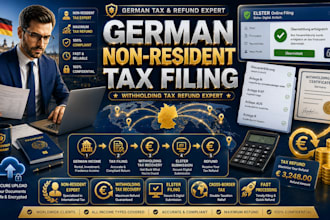 handle your non resident german tax and recover overpaid withholding tax quickly