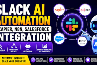 slack ai automation zapier n8n salesforce integration mcp setup bot automation
