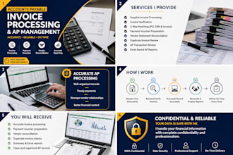 process invoices and manage accounts payable