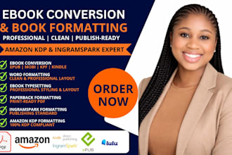 ebook conversion ebook typesetting word formatting lulu ingramspark formatting
