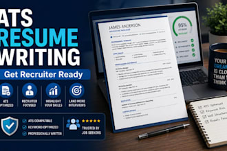 write ats resume, cv and optimise your job application profile