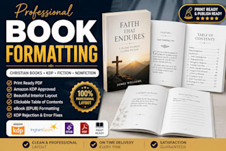 christian book formatting, kdp,fiction, novel formatting, book formatting, cover