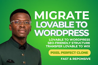 migrate lovable to wordpress convert, transfer lovable ai website to wordpress