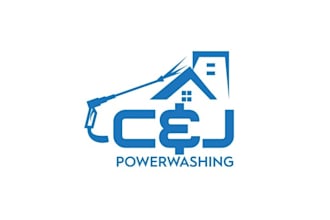 design custom power washing company logo