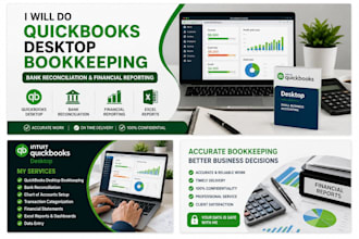 quickbooks bookkeeping and bank reconciliation