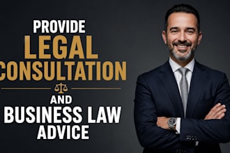 provide legal consultation and business law advice