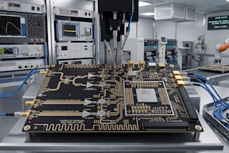 develop complex rf pcb, controlled impendence pcb and hardware design