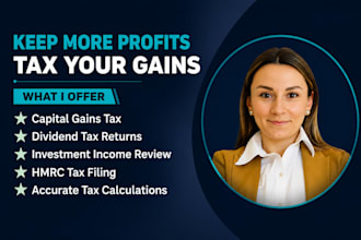 calculate your capital gains and file your dividend tax return correctly