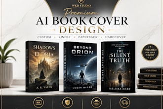 create cinematic ai book cover art