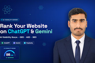 rank website in chatgpt, gemini with ai visibility score, GEO, aeo, SEO