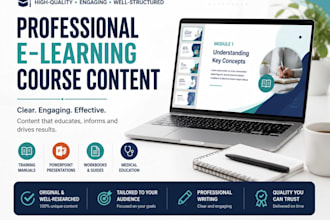 create engaging elearning course content