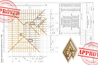 design wood framing, roof truss and solar roof modifications