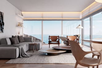 create realistic interior render