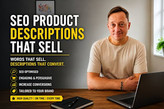 write SEO product descriptions for amazon and ecommerce