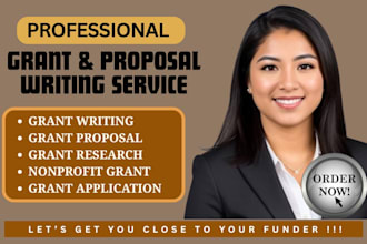 do grant proposal, grant research, business plan, grant application