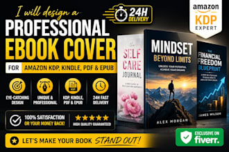 design a professional amazon KDP ebook cover that sells