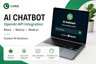 integrate openai API and ai chatbot into your website