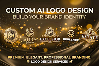 design a custom ai logo with professional refinement