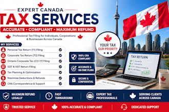 file canada tax returns t1, t2, co 17, ontario corporate and personal tax filing