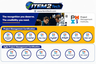 coach you for pmp, pmi and project management support