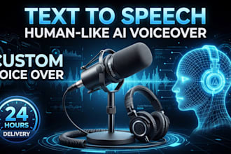 a professional ai voice over in any language