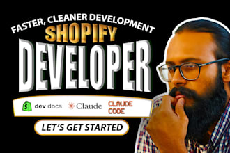be your shopify developer to build and customize your store with claude code cli