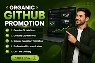 promote your github project to increase stars and followers