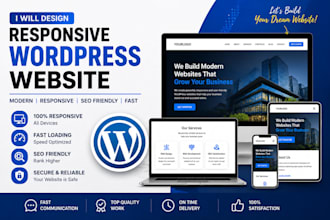 design responsive wordpress website