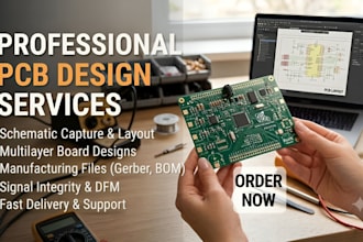 do esp32 pcb design, schematic, iot pcb layout, bom, gerber files, 3d cad model