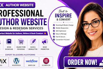design wix author website book author website wix redesign ebook website