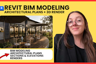 create revit bim models and renderings