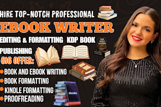 be your ghost book writer, fiction ghostwriter, book editor