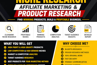do clickbank niche research, affiliate marketing and winning