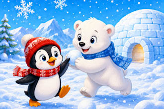 3d children story book illustration and animal illustrations