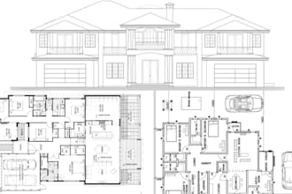 review and fix rejected architectural plan structural plan mep