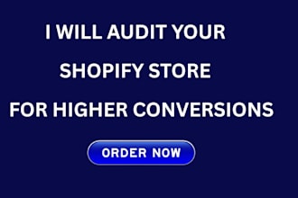 audit your shopify store for higher conversions