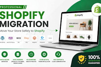 migrate your store to shopify, shopify migration and store transfer