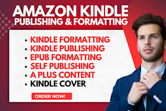 amazon kindle cover self publishing epub formatting conversion a plus content
