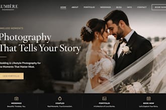 squarespace website, photography website, wedding website