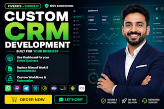 develop a custom crm software for your business to manage leads and sales